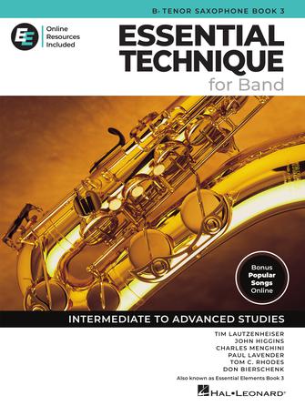 Essential Technique for Band with EE Online Resources: Book 3