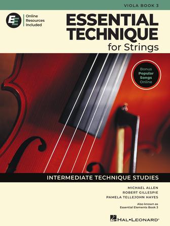 Essential Technique for Strings with EE Online Resources: Book 3