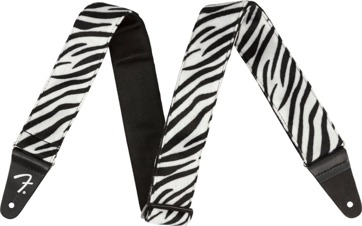 Fender Wild Animal Print Straps - Zebra