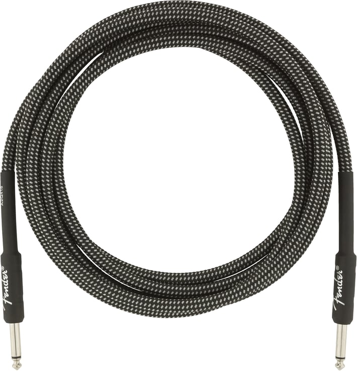 FENDER PROFESSIONAL SERIES 10FT INSTRUMENT CABLE, GRAY TWEED