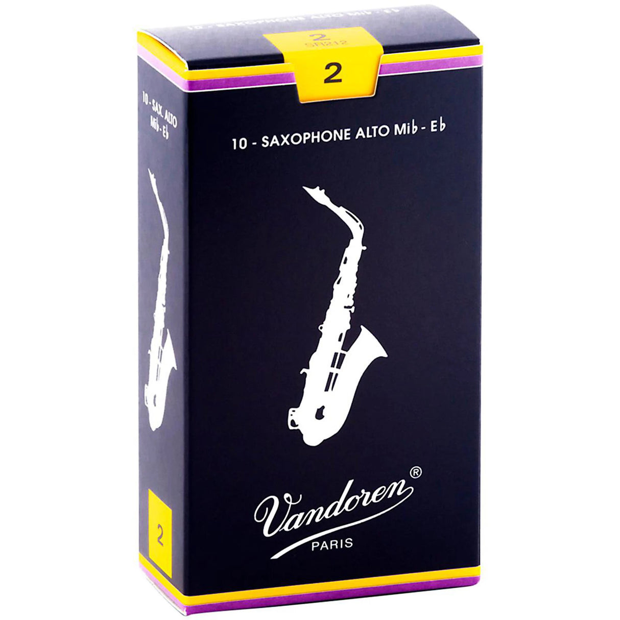 Vandoren Eb Alto Saxophone Traditional Reeds (Box of 10)