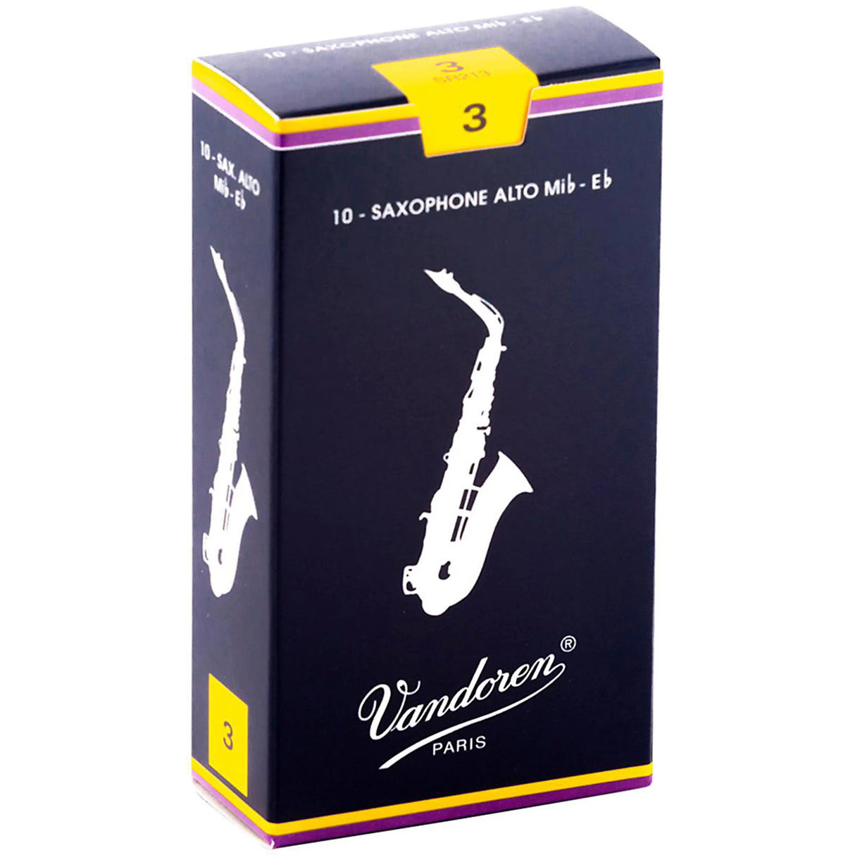 Vandoren Eb Alto Saxophone Traditional Reeds (Box of 10)