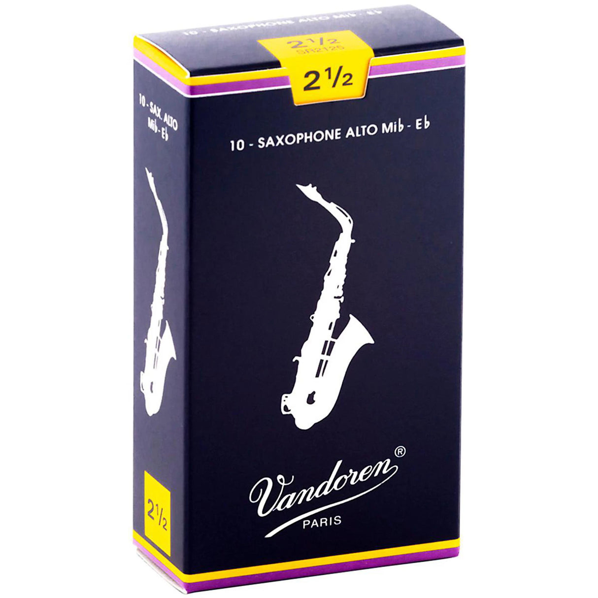 Vandoren Eb Alto Saxophone Traditional Reeds (Box of 10)