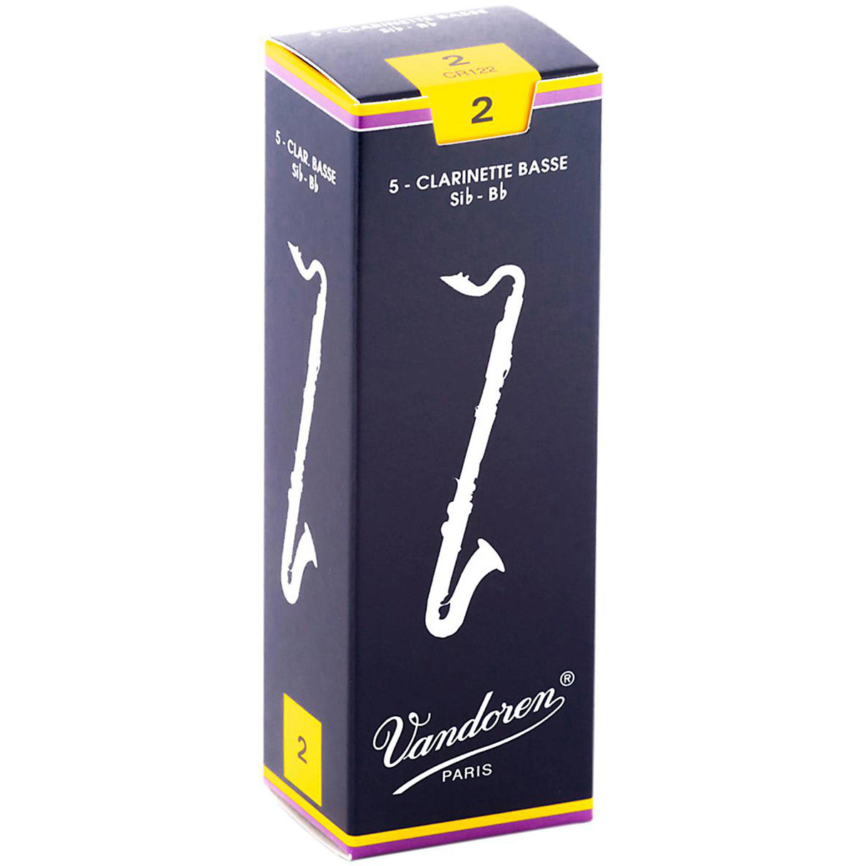 Vandoren Bb Bass Clarinet Traditional Reeds (Box of 5)