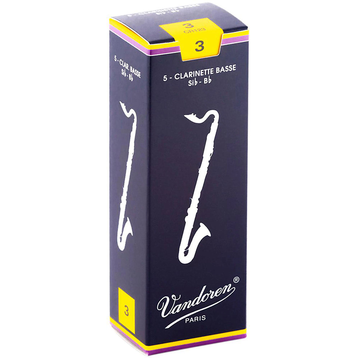Vandoren Bb Bass Clarinet Traditional Reeds (Box of 5)