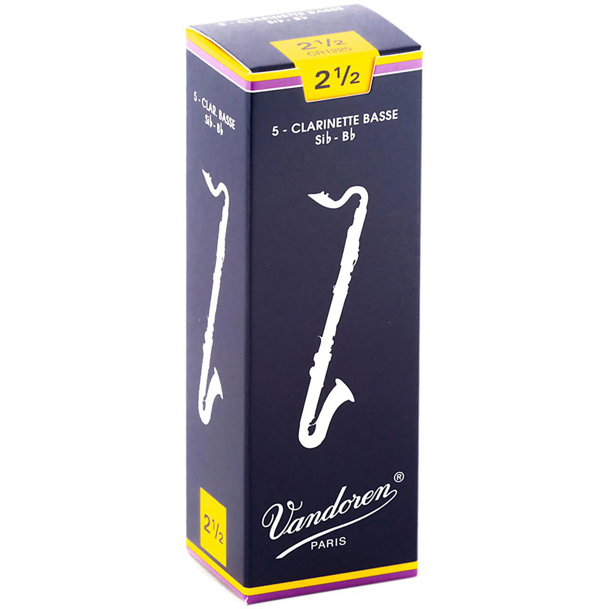 Vandoren Bb Bass Clarinet Traditional Reeds (Box of 5)