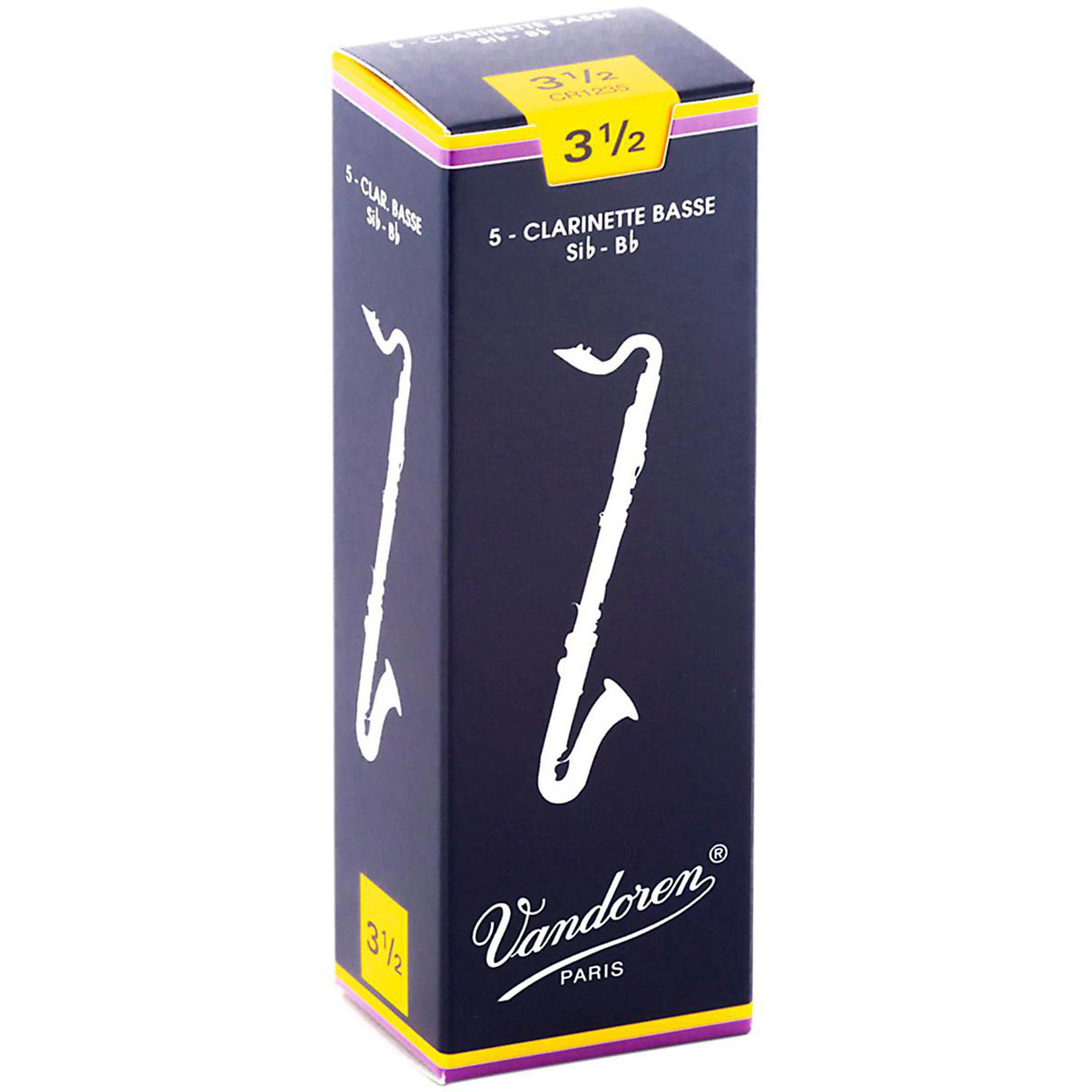 Vandoren Bb Bass Clarinet Traditional Reeds (Box of 5)