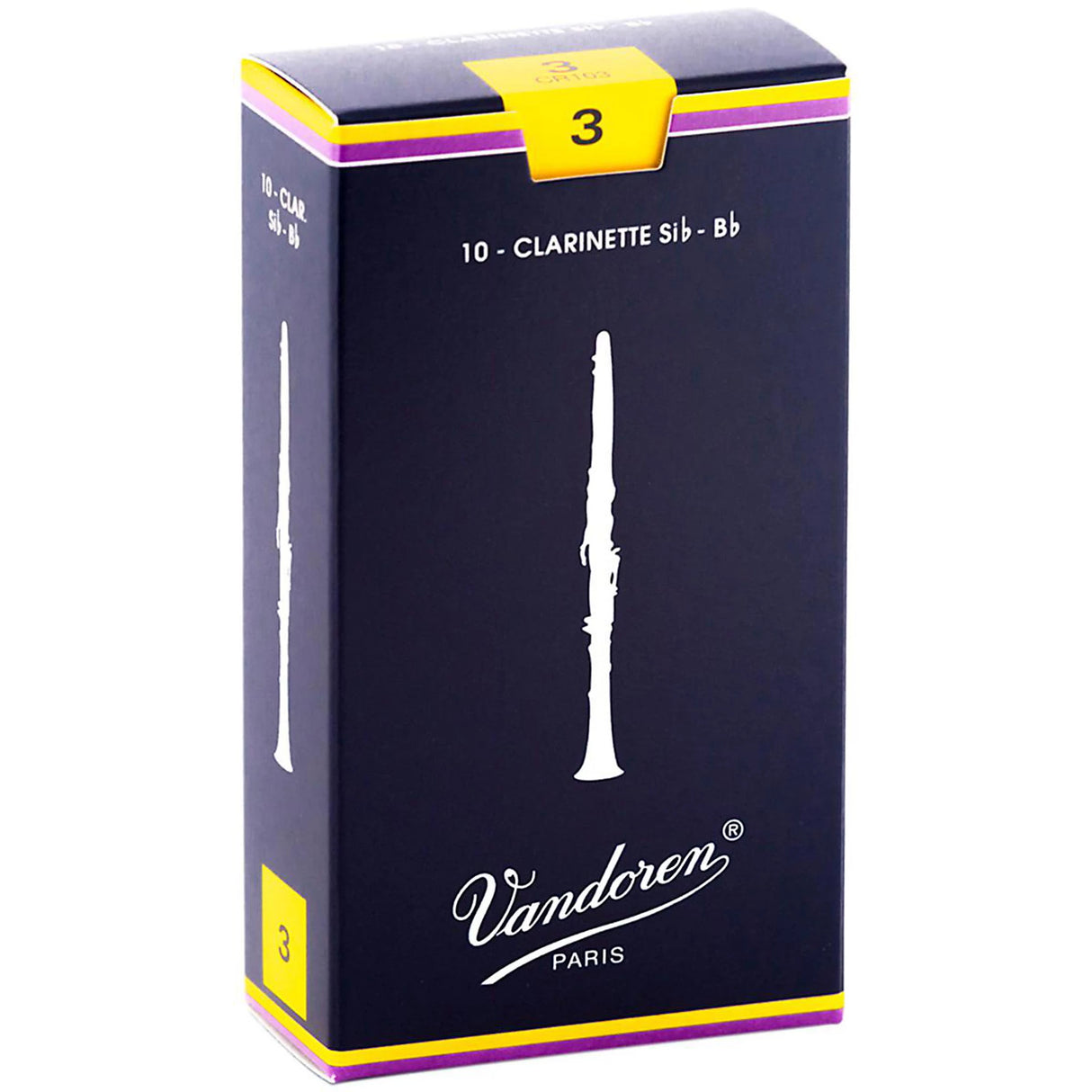 Vandoren Bb Clarinet Traditional Reeds (Box of 10)