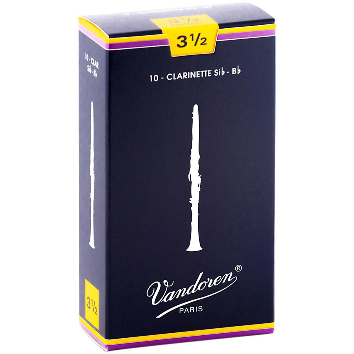 Vandoren Bb Clarinet Traditional Reeds (Box of 10)