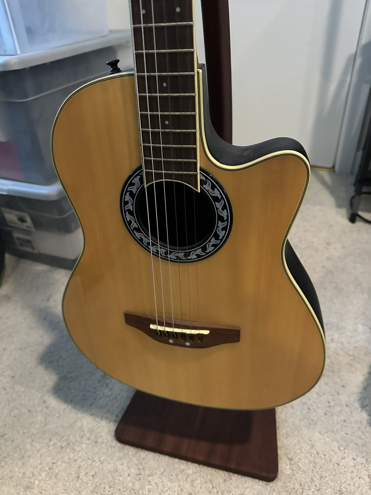 Used 1995 Applause by Ovation 6 String Acoustic Guitar