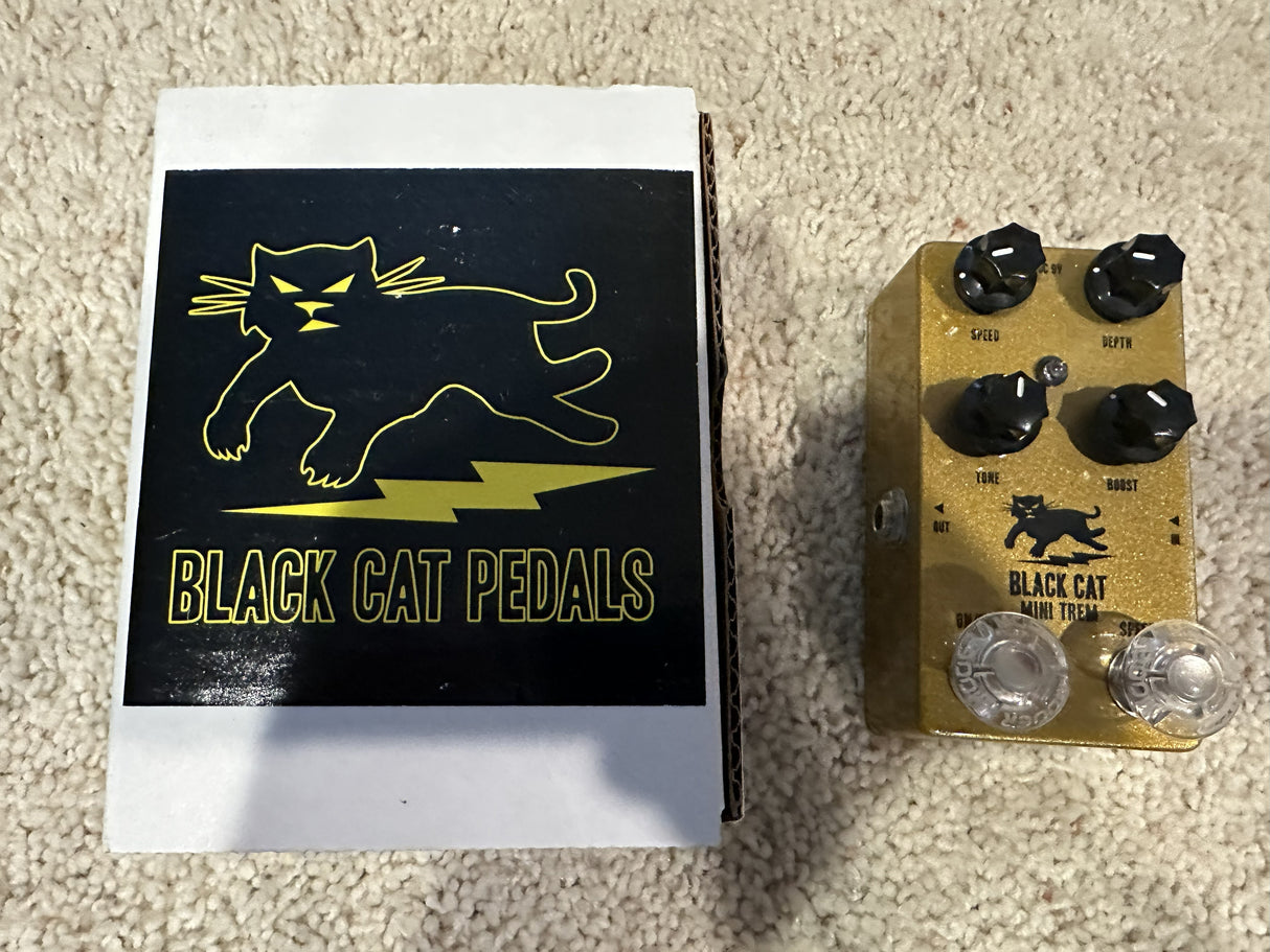 Used Black Cat Mini Trem