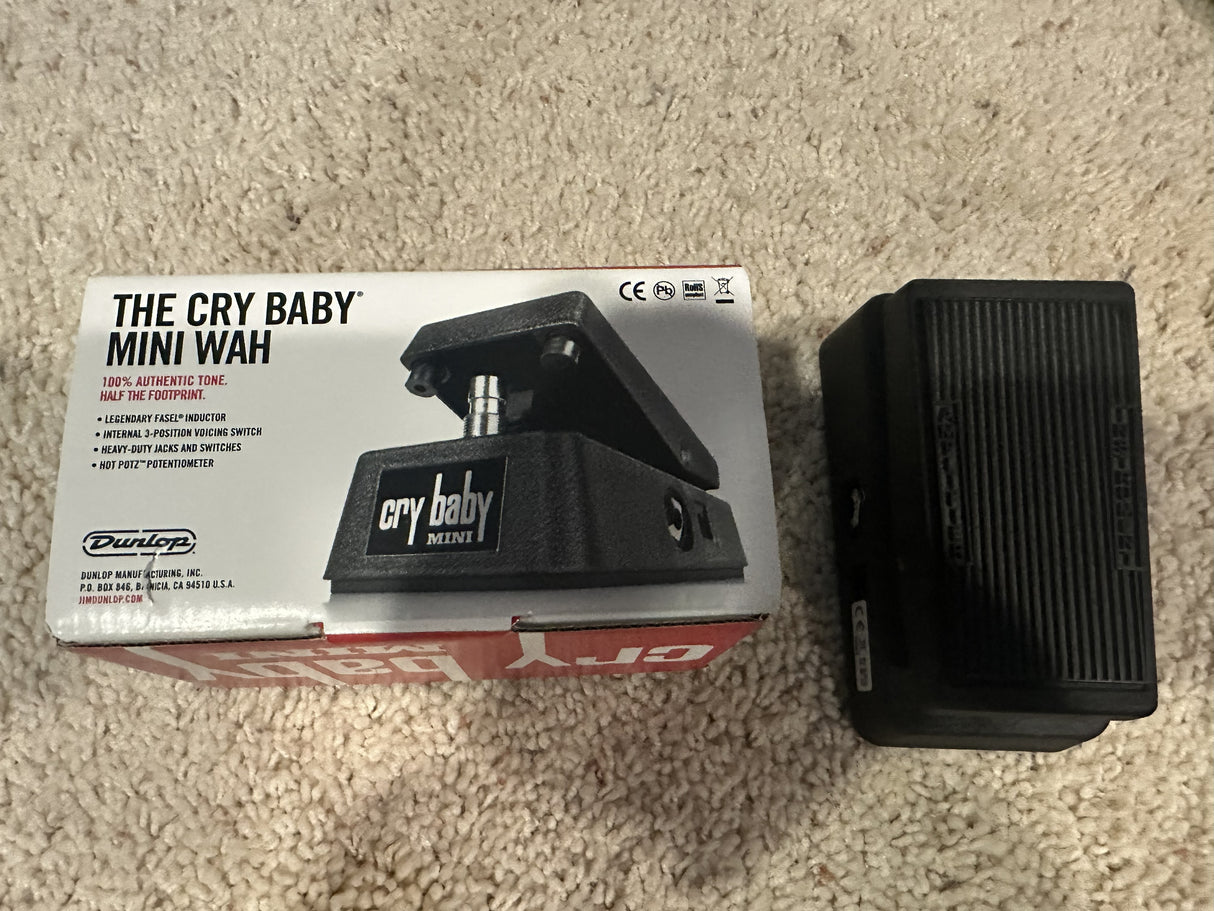 Used Dunlop The Cry Baby Mini Wah Pedal