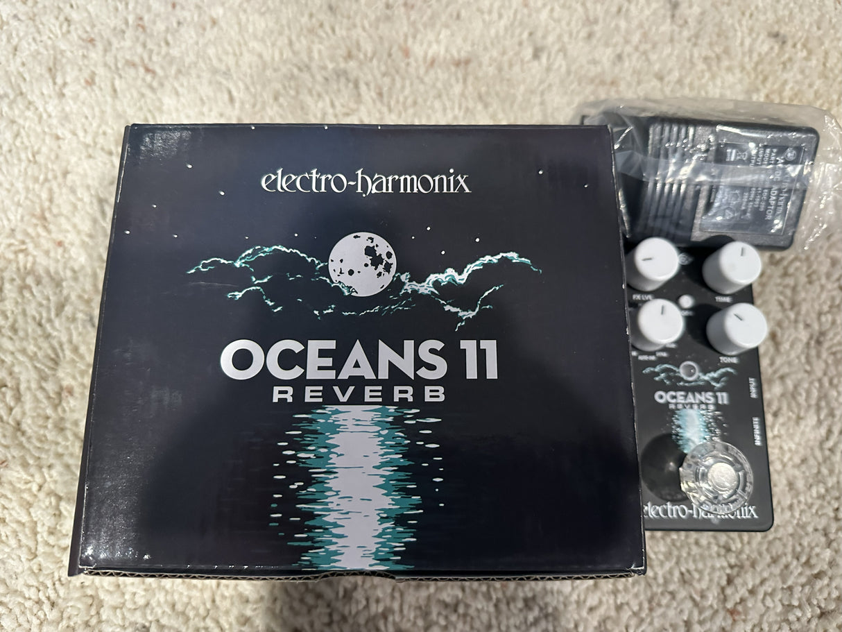Used Electro Harmonix Oceans 11 Reverb Pedal