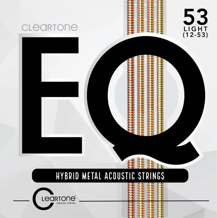 Cleartone EQ Hybrid Metal Acoustic Strings Light (12-53)