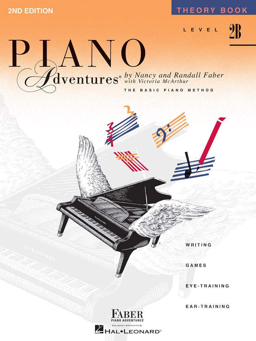 Faber Piano Adventures Series - Level 2B (2nd Edition)
