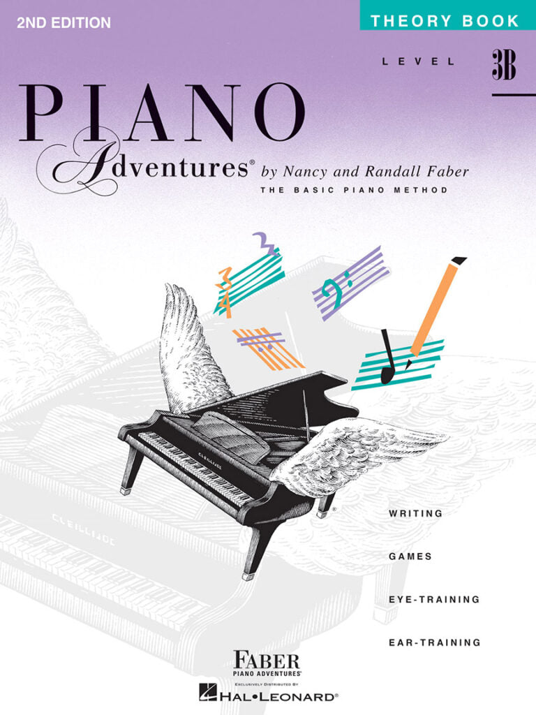Faber Piano Adventures Series - Level 3B (2nd Edition)