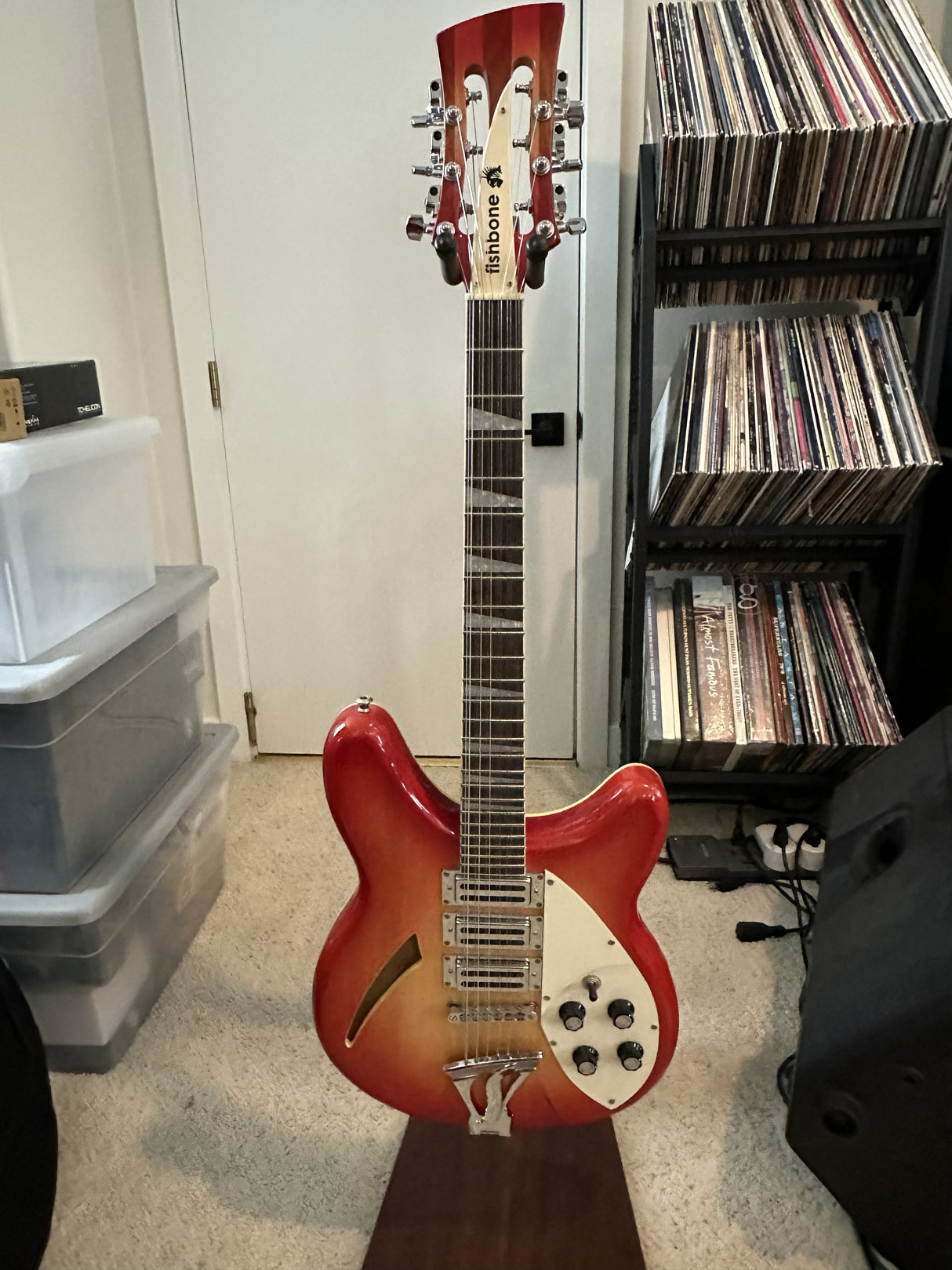 Fishbone Ric Style 12-String Electric Guitar