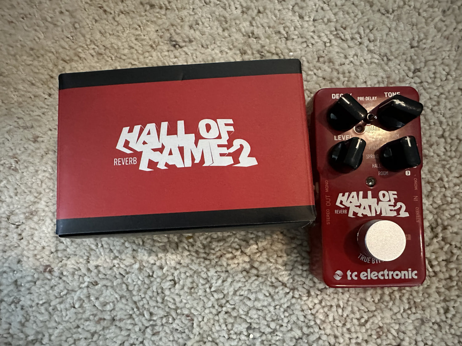 TC Electronics Hall of Fame 2 Reverb Pedal