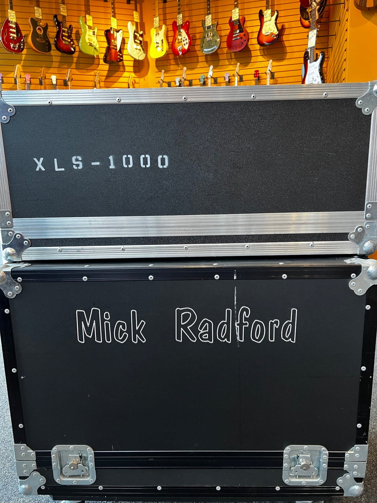 Used Lee Jackson XLS-1000 100 watt Handwired Amp & 2x12 Cab