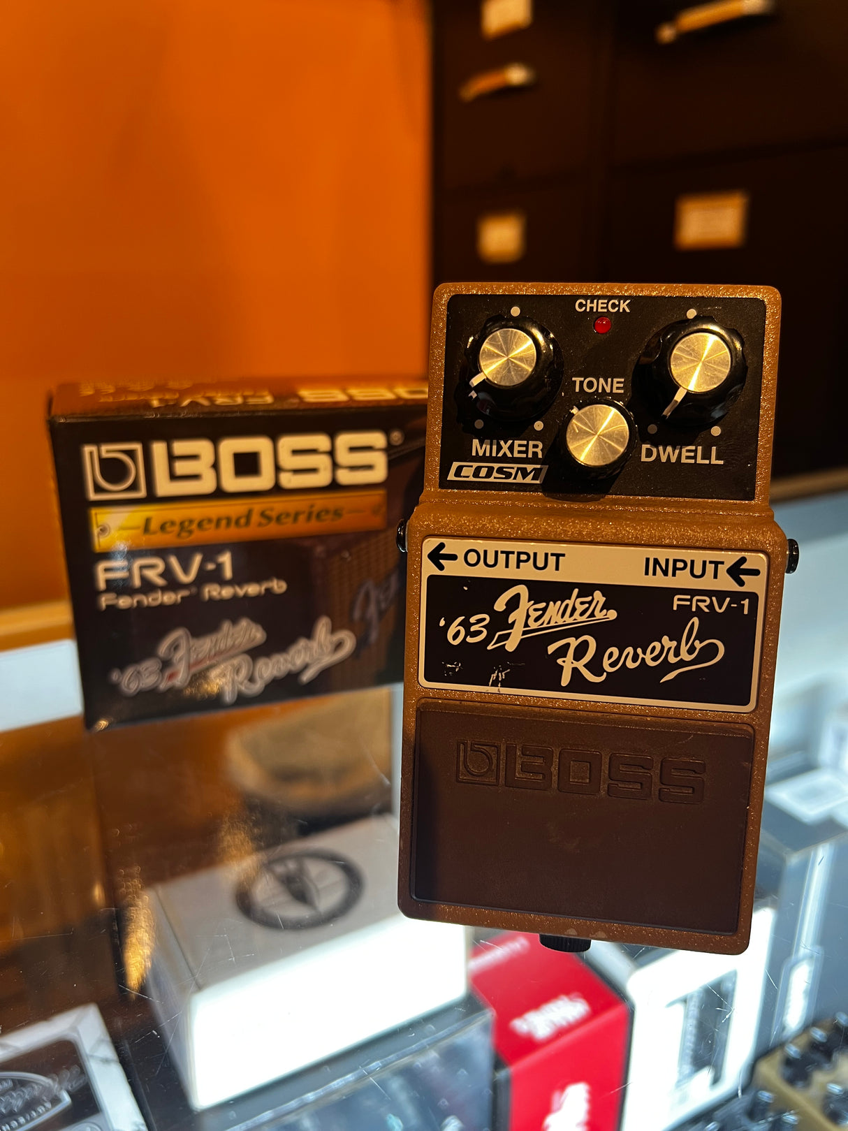 Used Boss FRV-1 '63 Reverb Pedal