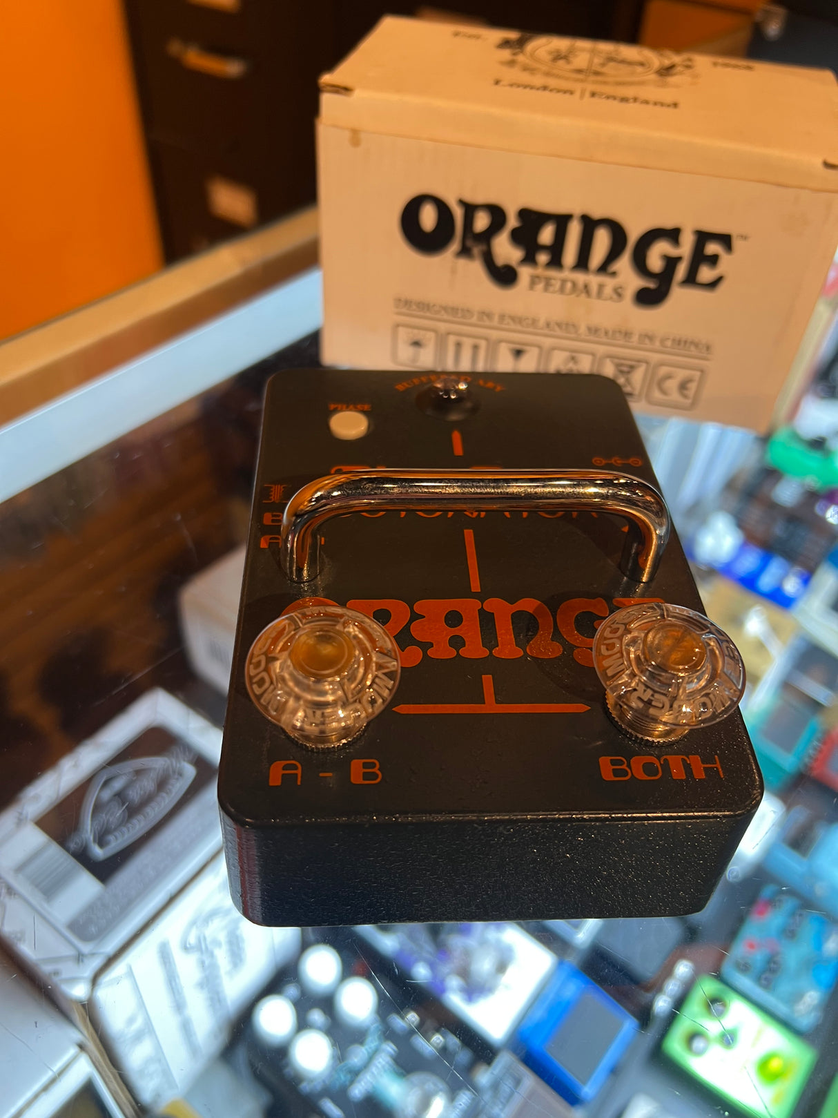 Used Orange The Amp Detonator ABY Pedal