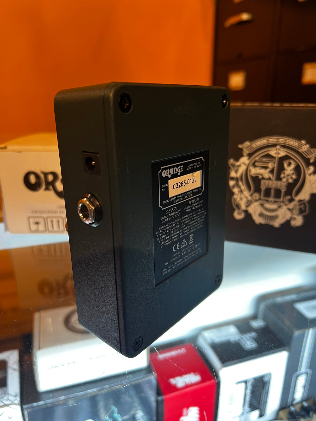 Used Orange The Amp Detonator ABY Pedal