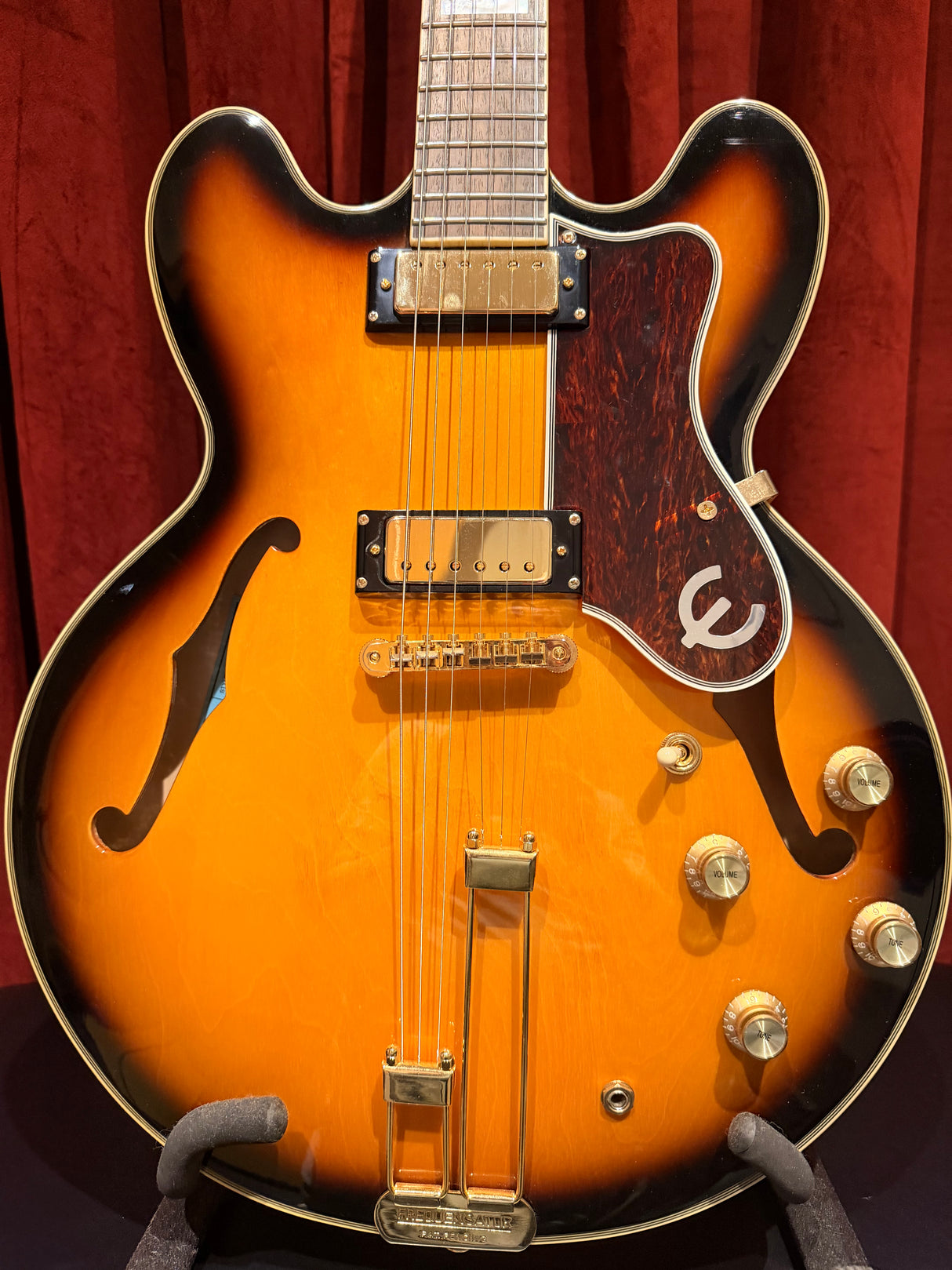 Used 2012 Epiphone Sheraton 50th Anniversary Electric Guitar w/HSC