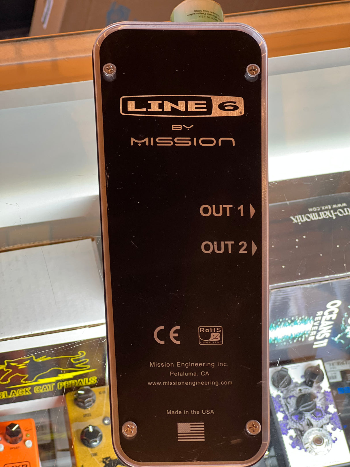 Used Mission Engineering SP1-L6H-BK Helix Expression Pedal