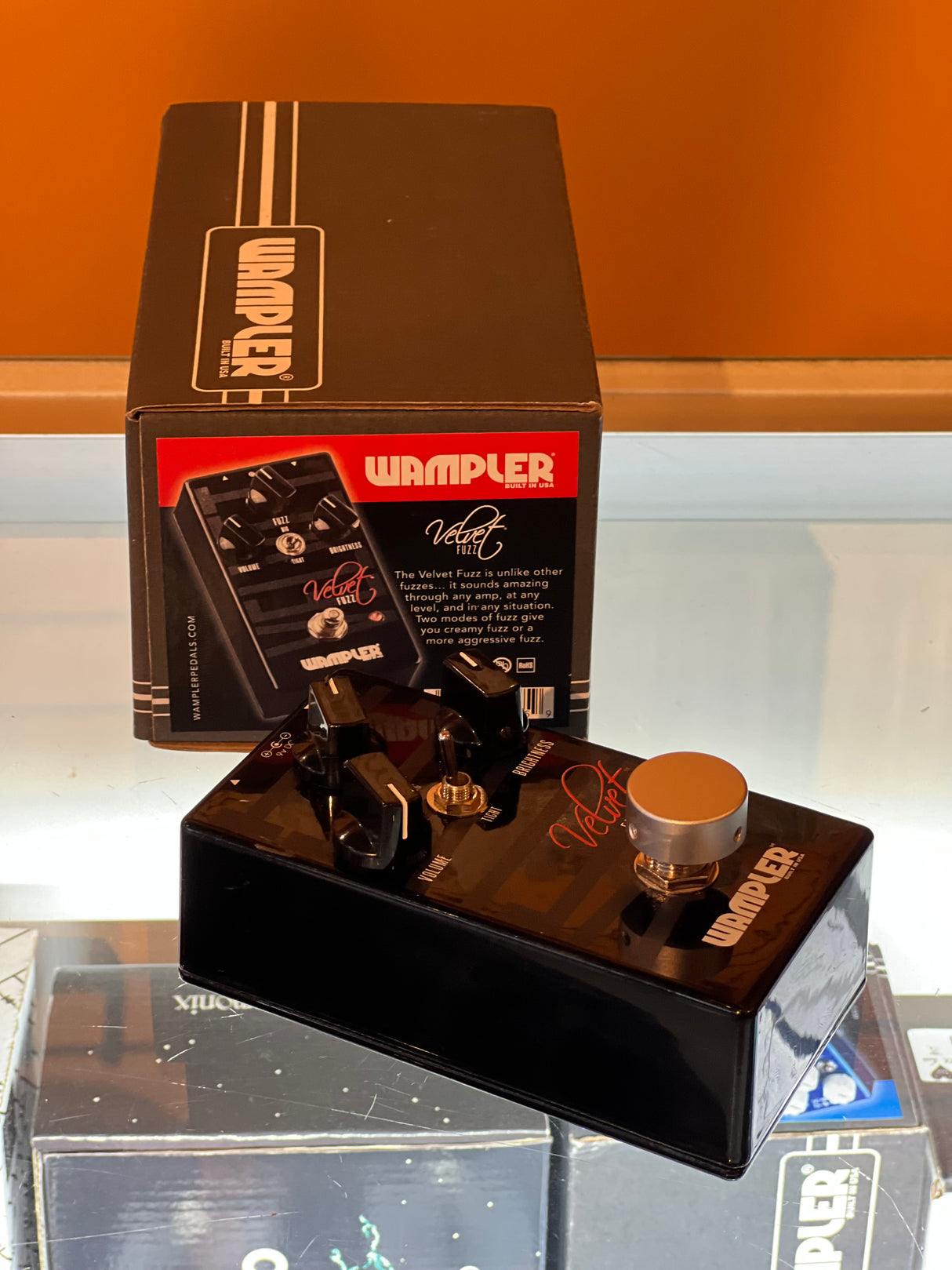 Used Wampler Velvet Fuzz Pedal