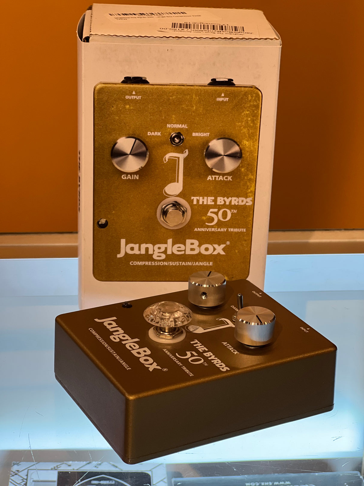 Used JangleBox The Byrds - 50th Anniversary Comp/Sus Pedal