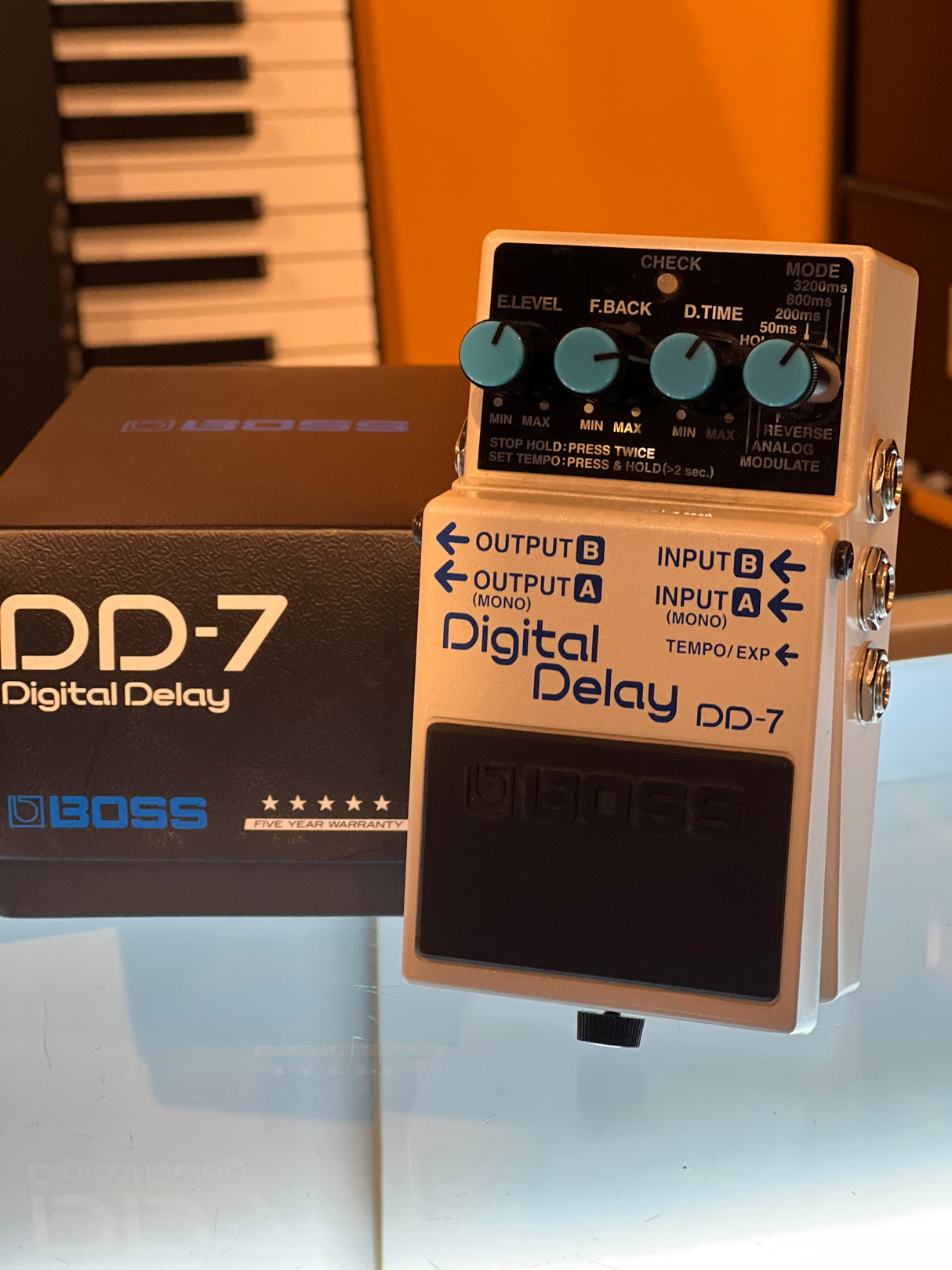 Used Boss DD-7 Digital Delay Pedal