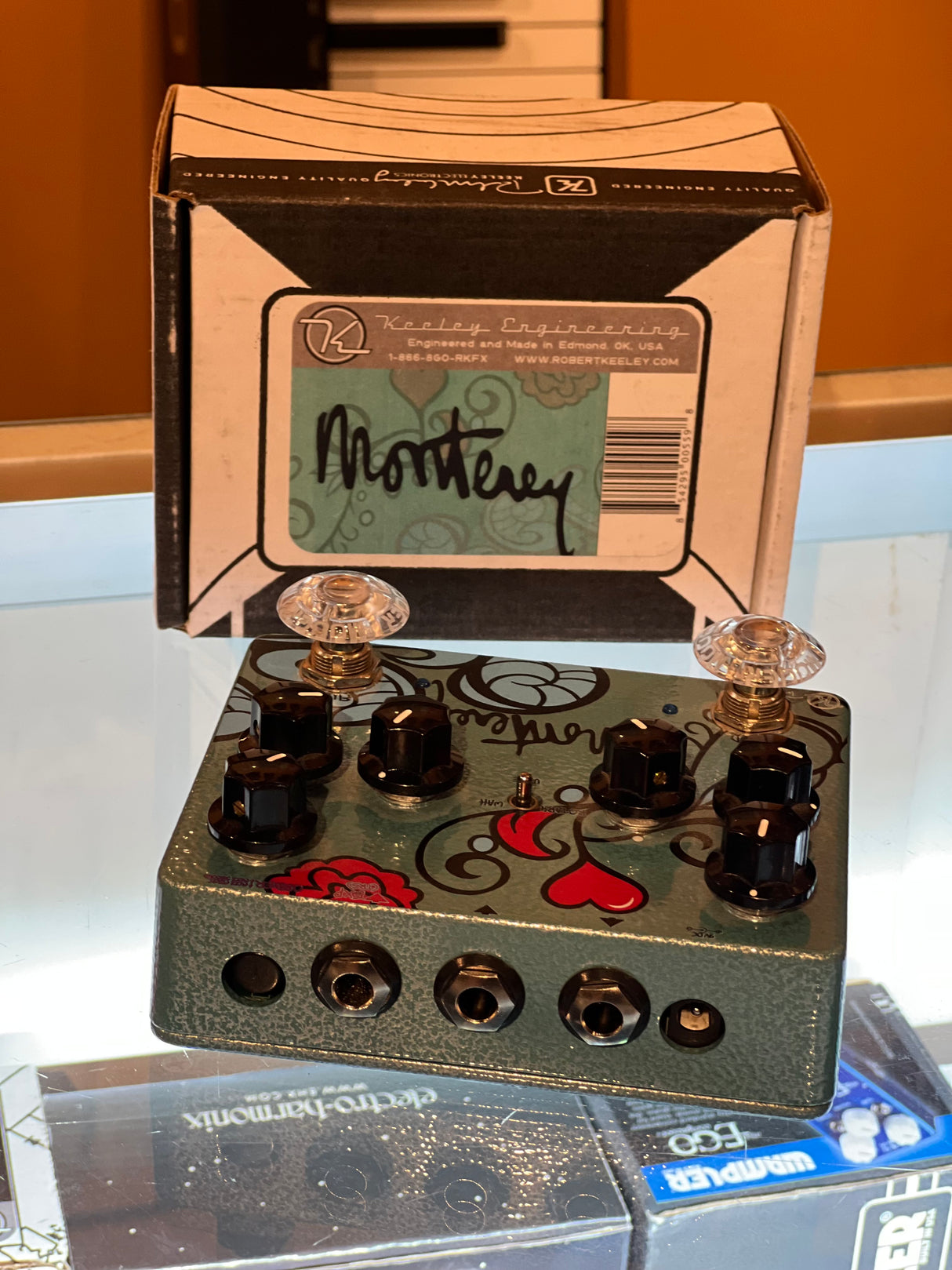 Used Keeley Monterey Rotary Fuzz Pedal