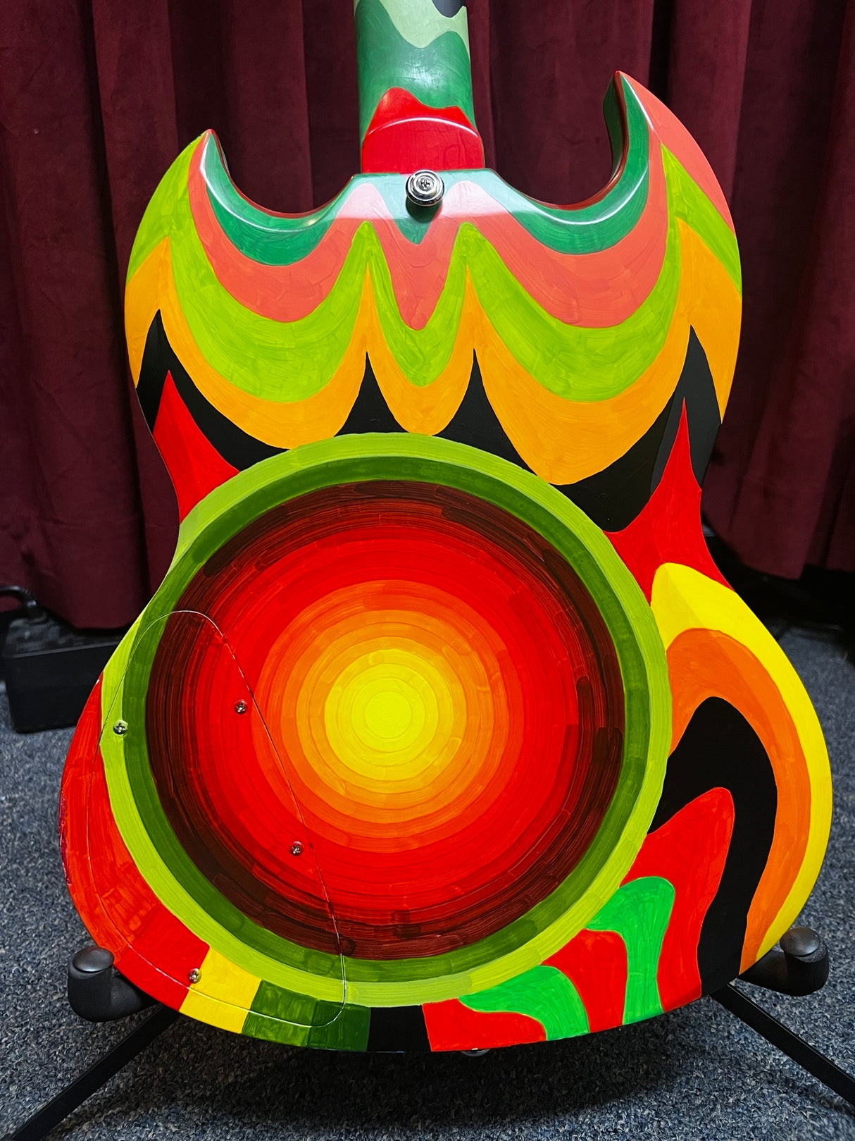 Used JHS Vintage Guitars Custom Shop "The Fool" Eric Clapton SG Tribute Guitar