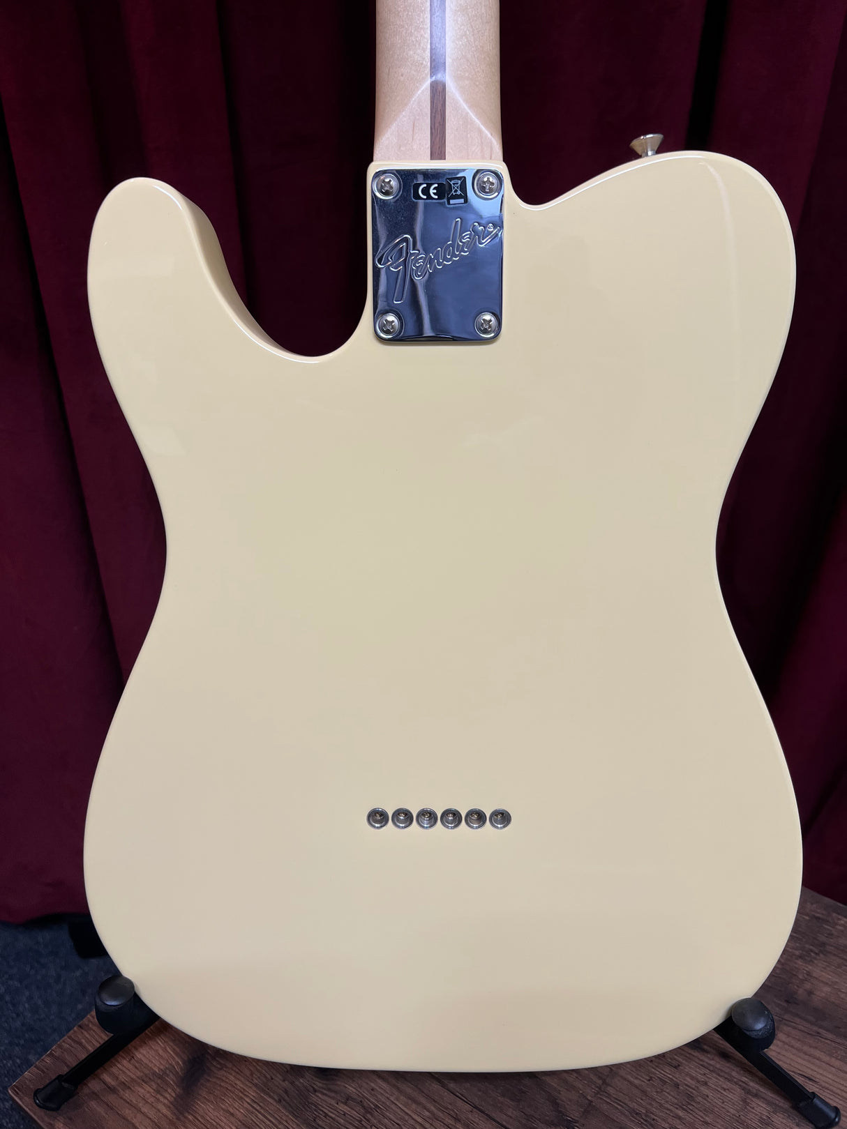 Used 2019 Fender American Performer Telecaster Humbucker Vintage White