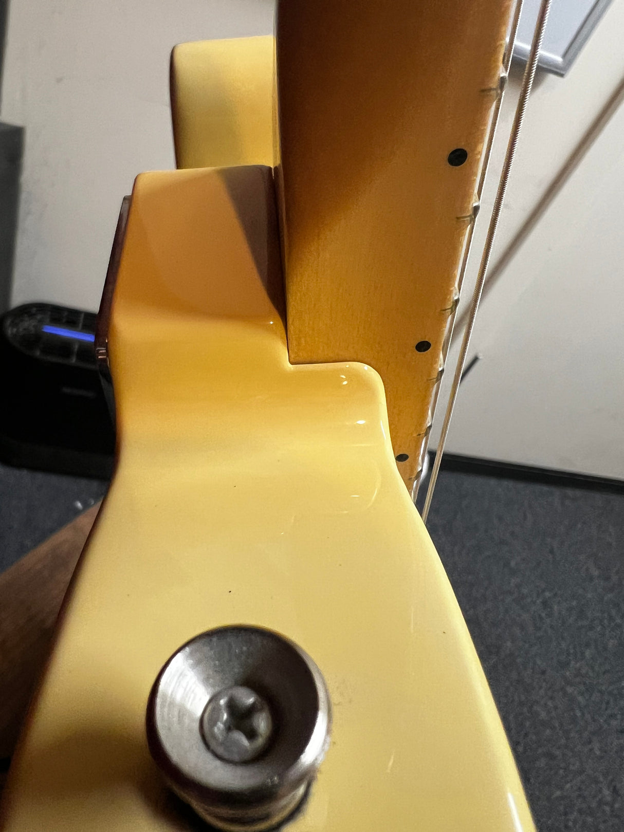 Used 2019 Fender American Performer Telecaster Humbucker Vintage White