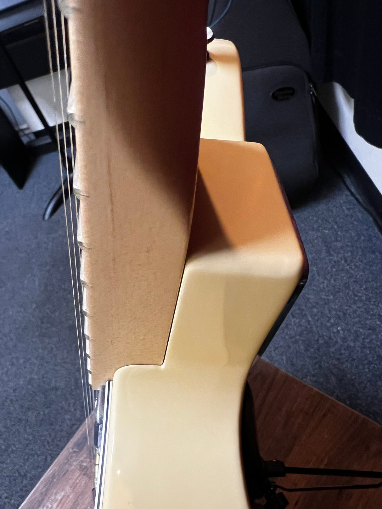 Used 2019 Fender American Performer Telecaster Humbucker Vintage White