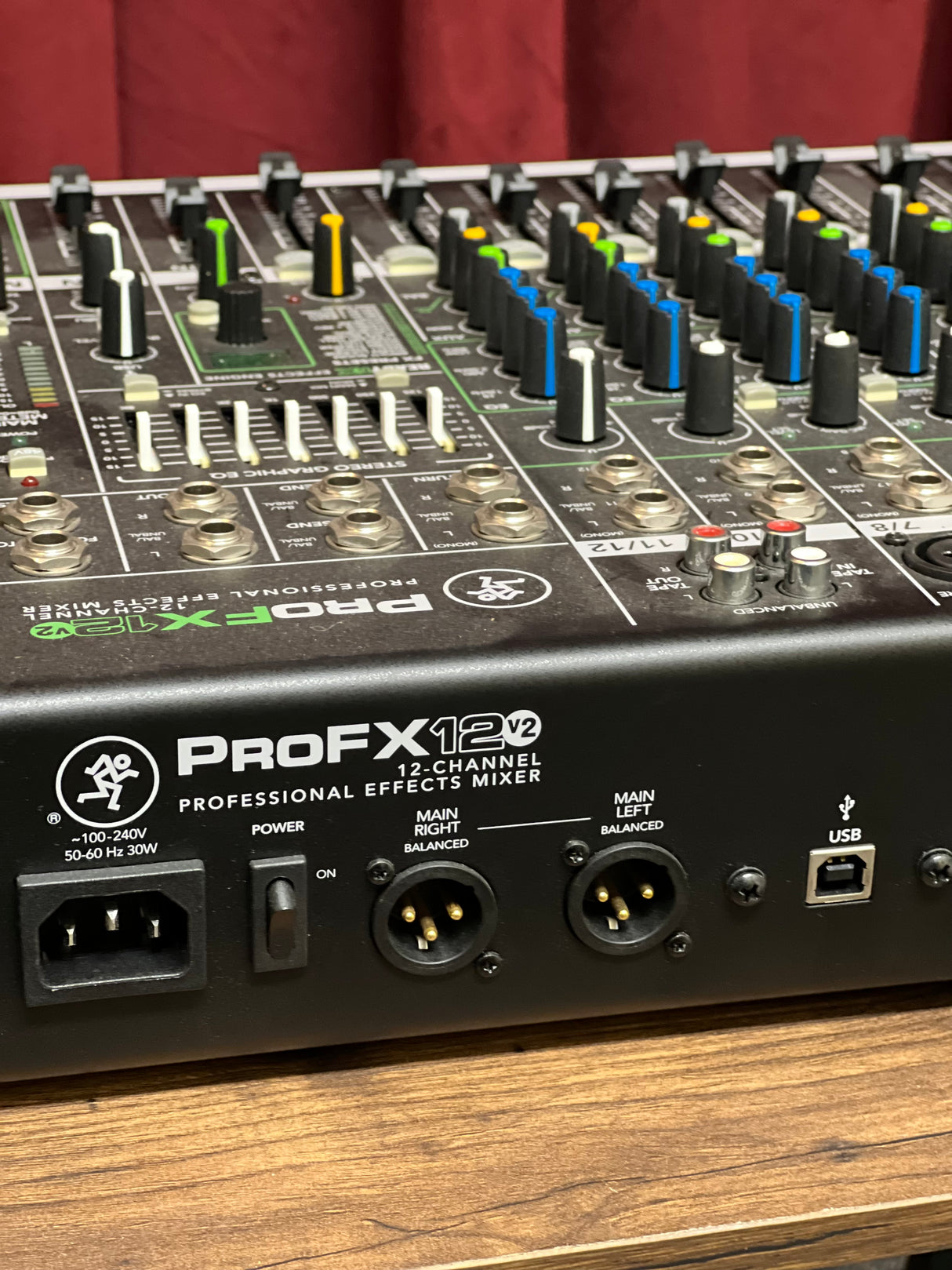 Used Mackie ProFX12 V2 12-Channel Effects Mixer