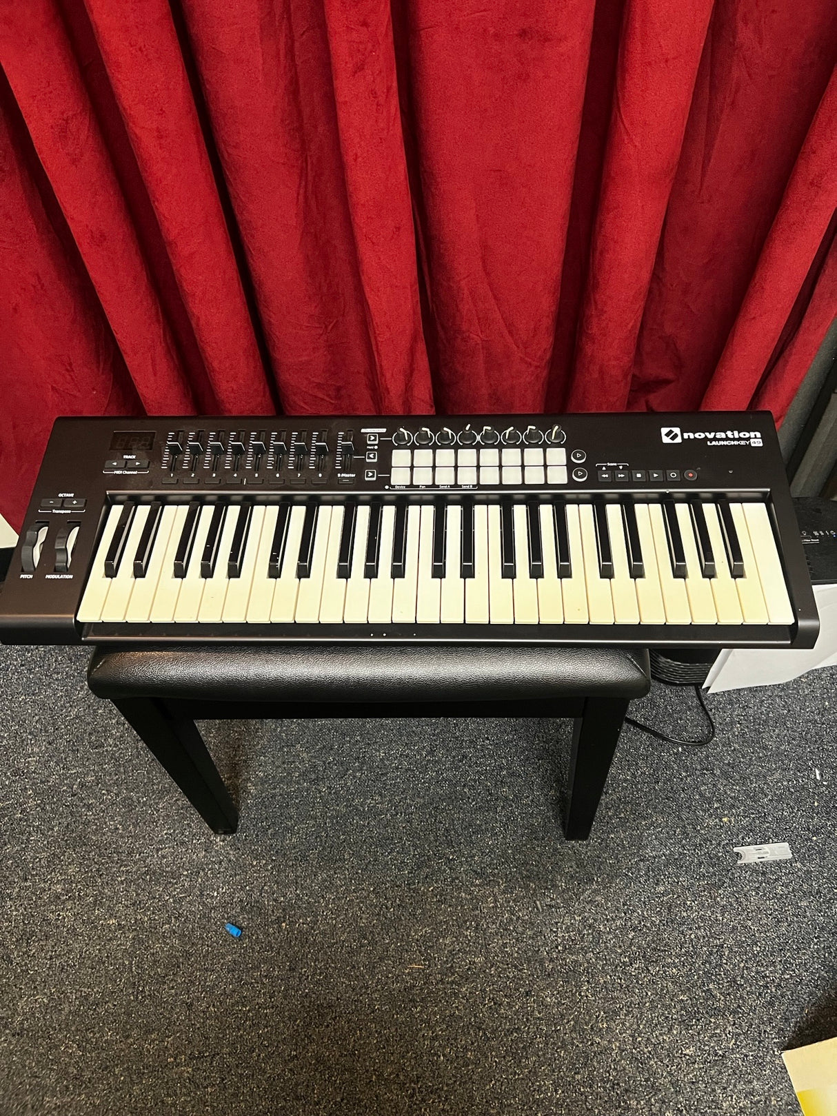 Used Novation Launchkey 49 MK2 MIDI Controller for Ableton Live
