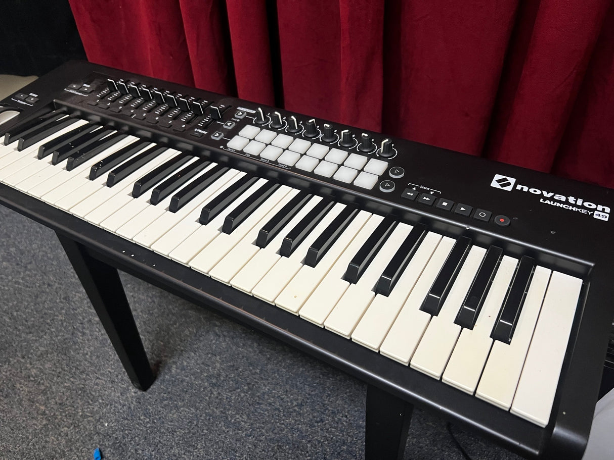Used Novation Launchkey 49 MK2 MIDI Controller for Ableton Live