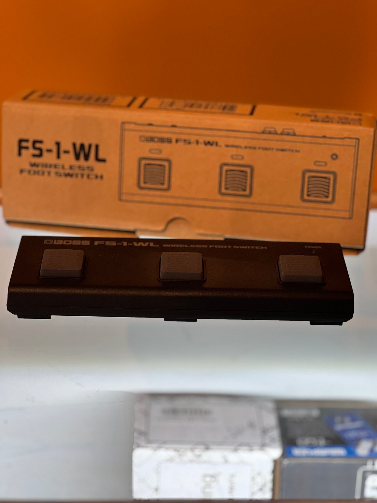 Used Boss FS-1-WL Bluetooth Wireless Footswitch