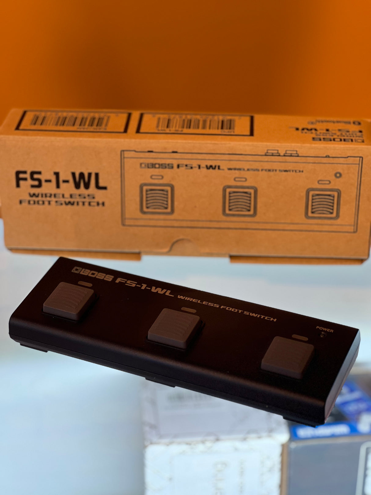 Used Boss FS-1-WL Bluetooth Wireless Footswitch