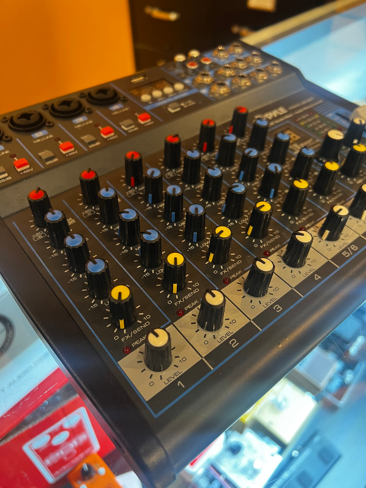 Used Pyle 8-Channel BT Mixer - PMXU83BT