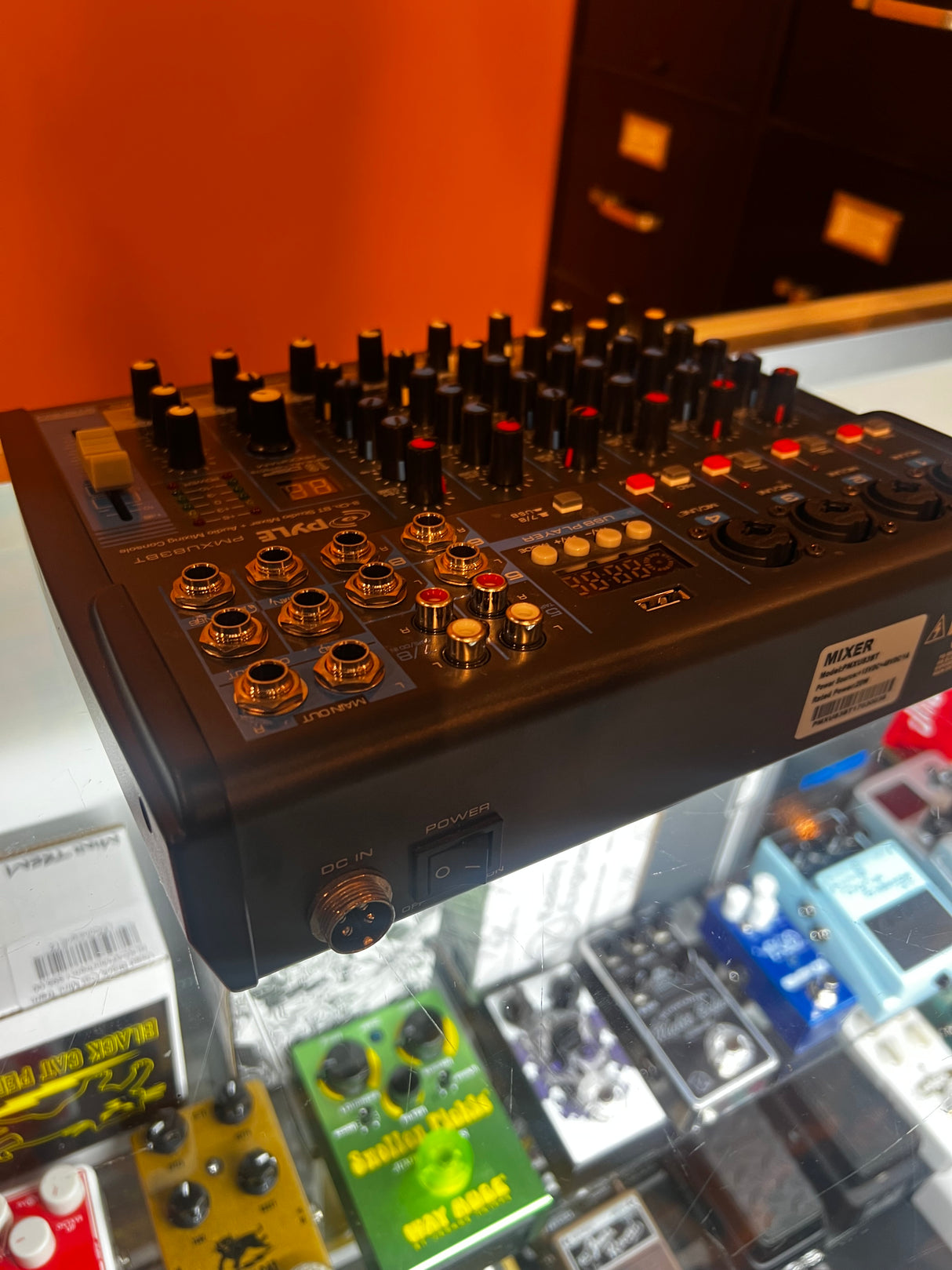 Used Pyle 8-Channel BT Mixer - PMXU83BT