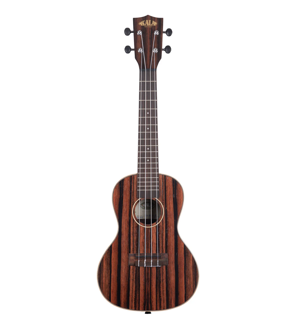Kala Striped Ebony Concert Ukulele