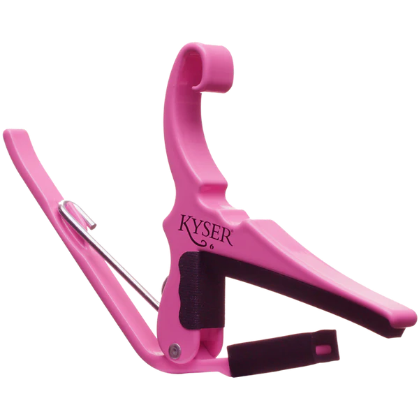 Kyser 6 String Quick Change Capo Pink Revival