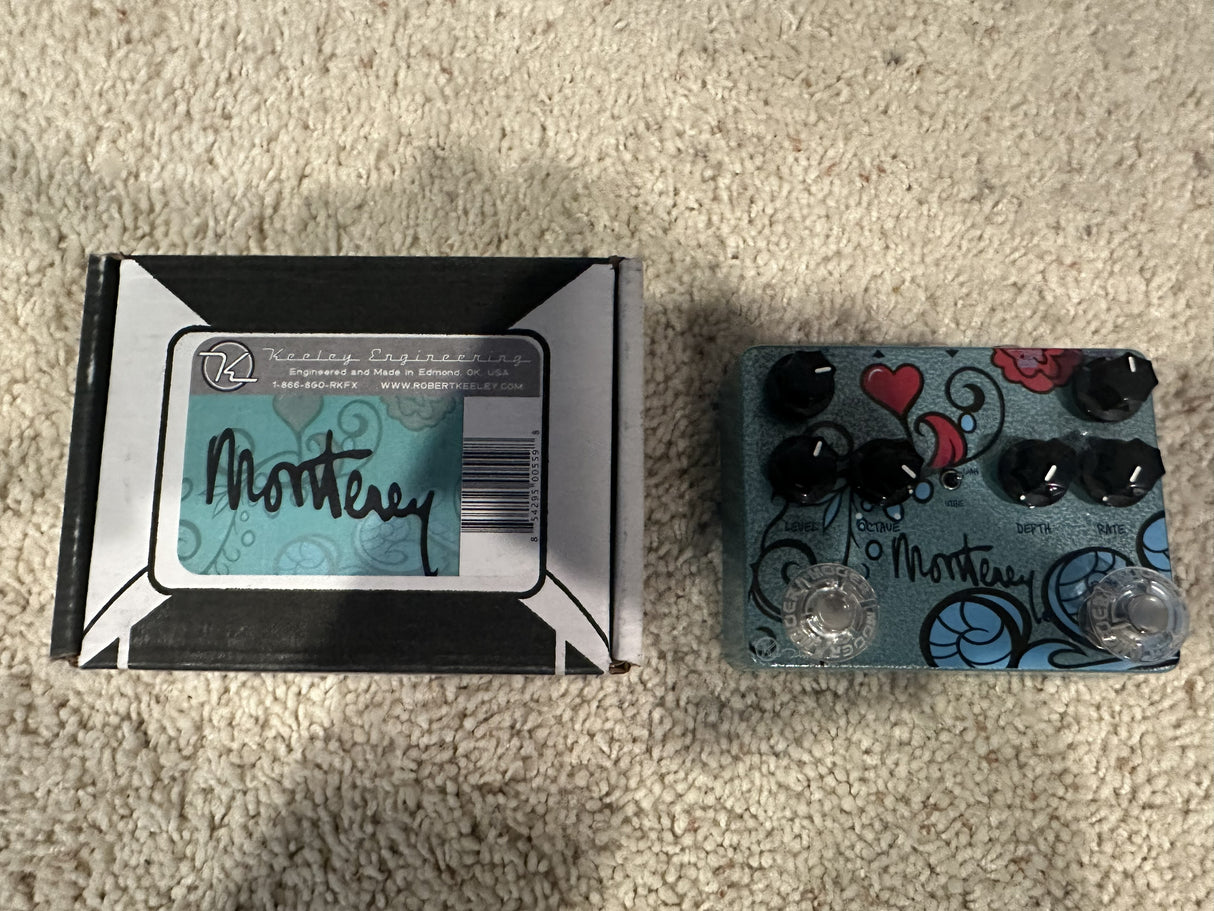Used Keeley Monterey Rotary Fuzz Pedal