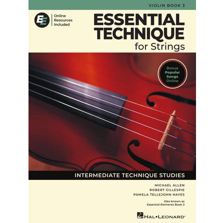 Essential Technique for Strings with EE Online Resources: Book 3