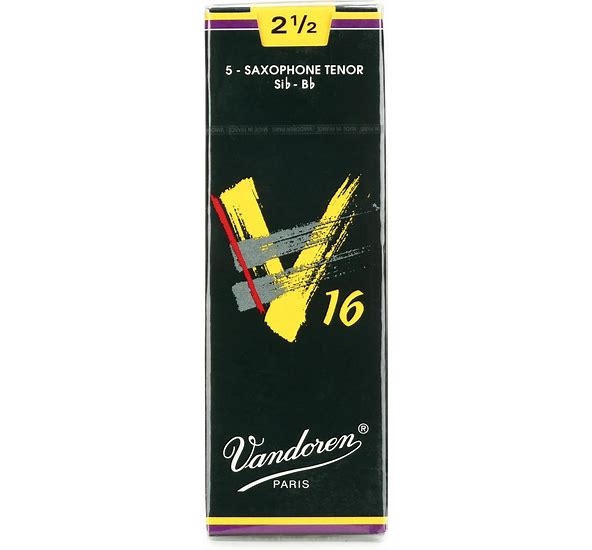 Vandoren Tenor Sax V16 2.5 Reeds