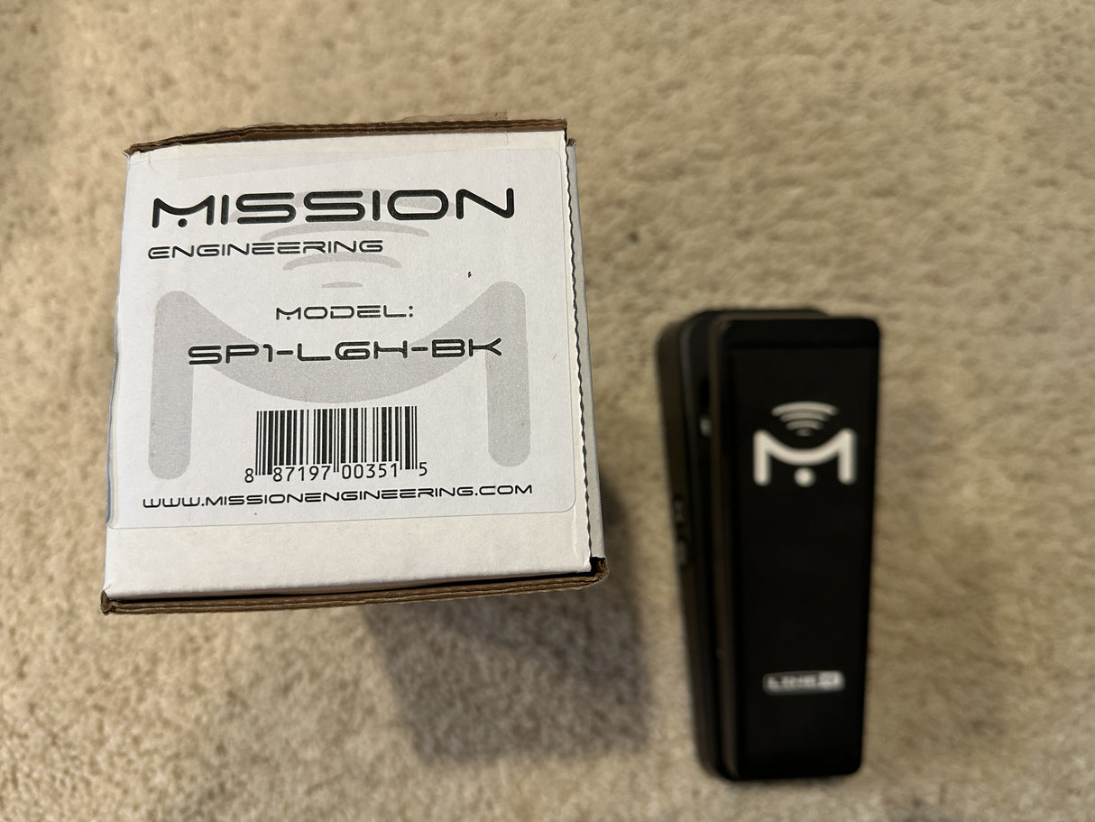 Used Mission Engineering SP1-L6H-BK Helix Expression Pedal