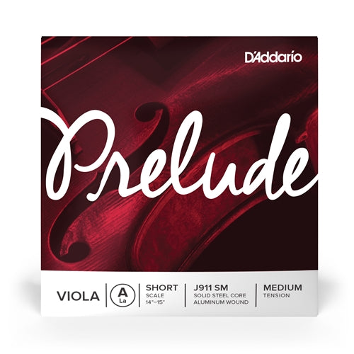 D'Addario Prelude Viola Strings (Single A)